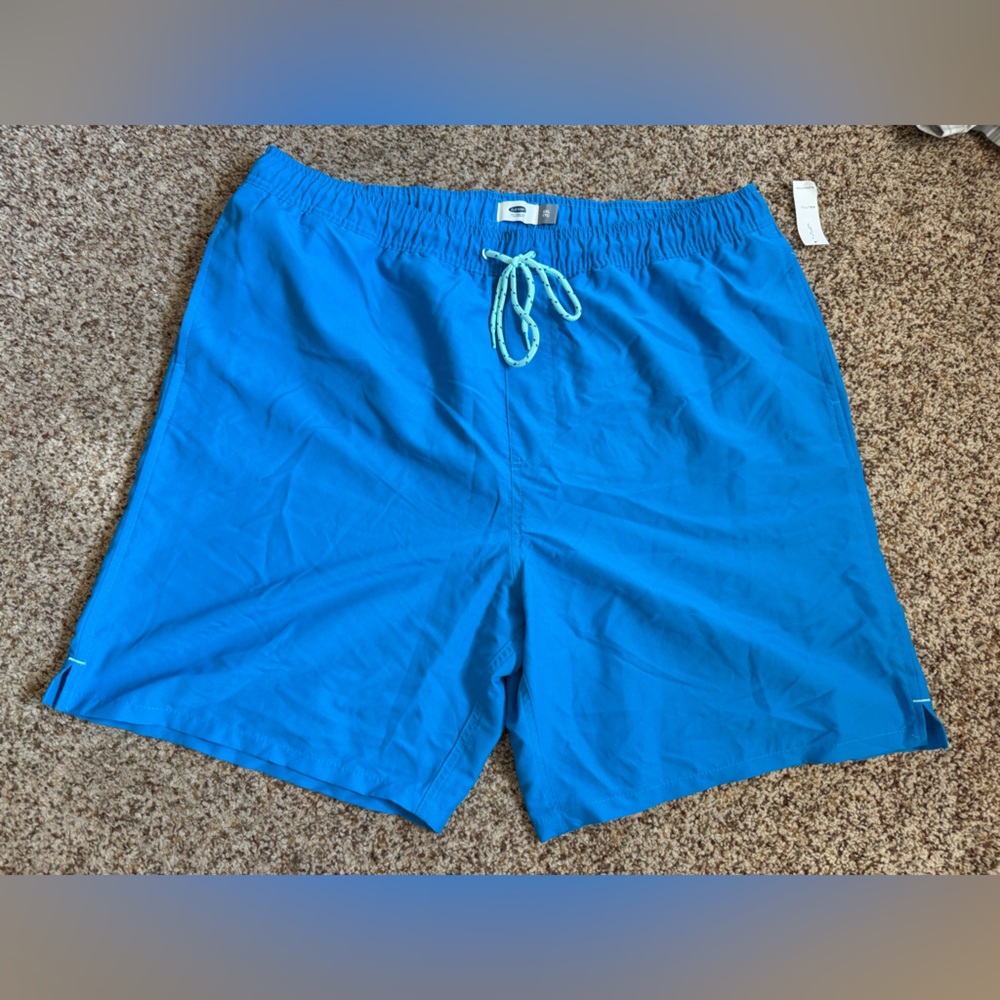 Old Navy Blue Athletic Shorts with Drawstring Waist